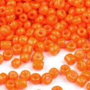 Seed beads - ± 2 mm Dutch orange